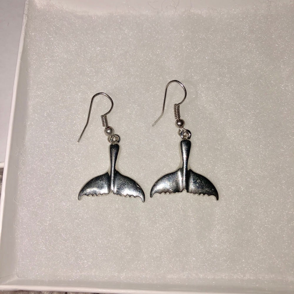 Dolphin tale earrings